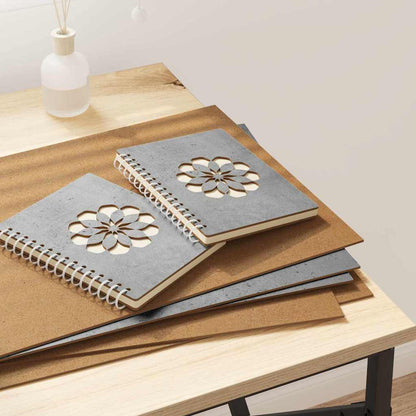 Pannelli decorativi 12 pcs Grigio cemento 30 x 42 x 0.27 cm