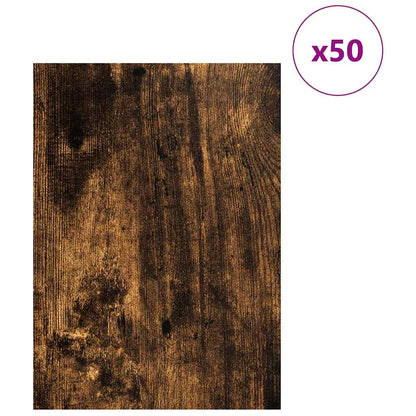 Pannelli decorativi 50 pcs Rovere fumÃ© 30 x 42 x 0.27 cm