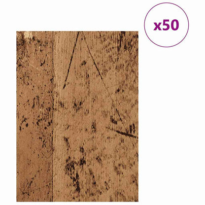 Pannelli decorativi 50 pcs Legno vecchio 30 x 42 x 0.27 cm