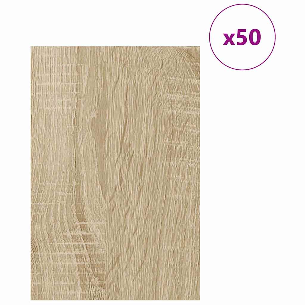 Pannelli decorativi 50 pcs Rovere Sonoma 40 x 60 x 0.27 cm