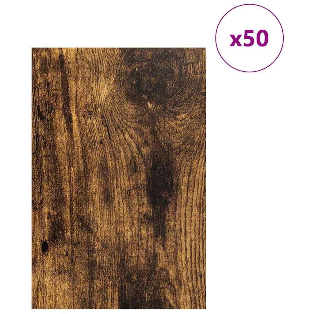 Pannelli decorativi 50 pcs Rovere fumÃ© 40 x 60 x 0.27 cm