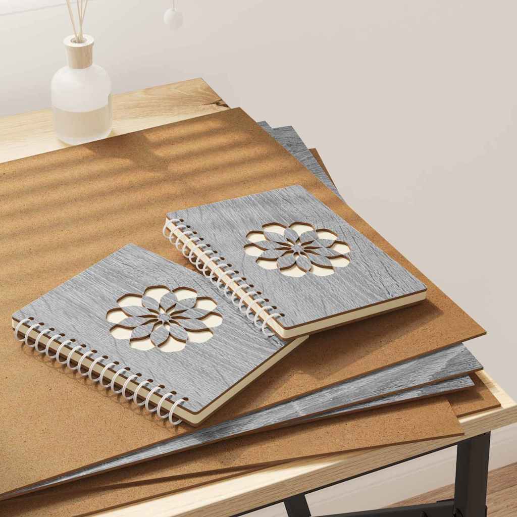 Pannelli decorativi 50 pcs Grigio Sonoma 40 x 60 x 0.27 cm