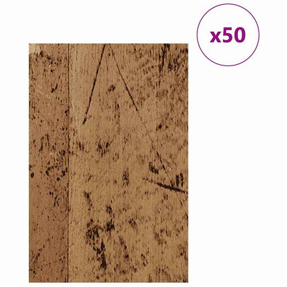 Pannelli decorativi 50 pcs Legno vecchio 40 x 60 x 0.27 cm