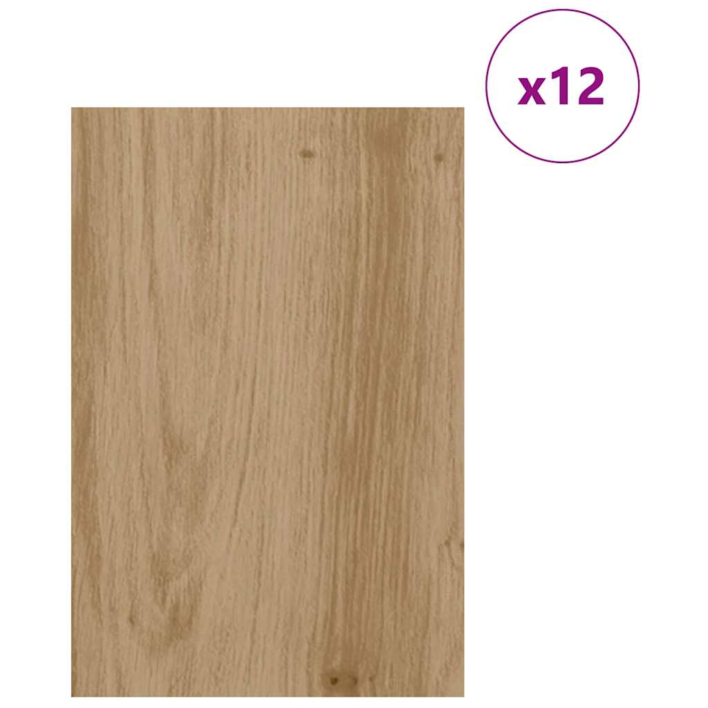 Pannelli decorativi 12 pcs Rovere artigianale 40 x 60 x 0.27 cm