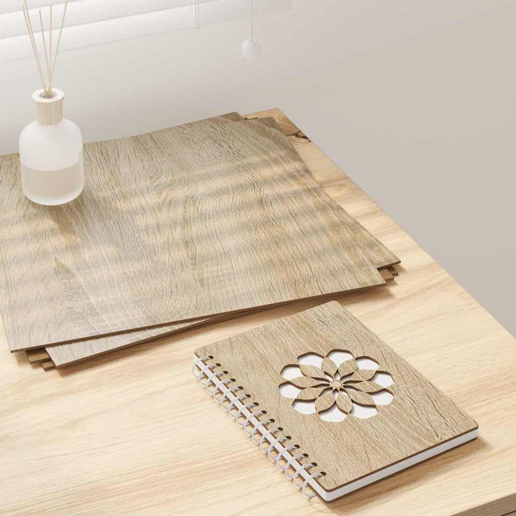 Pannelli decorativi 12 pcs Rovere Sonoma 30 x 30 x 0.27 cm