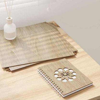 Pannelli decorativi 12 pcs Rovere Sonoma 30 x 30 x 0.27 cm