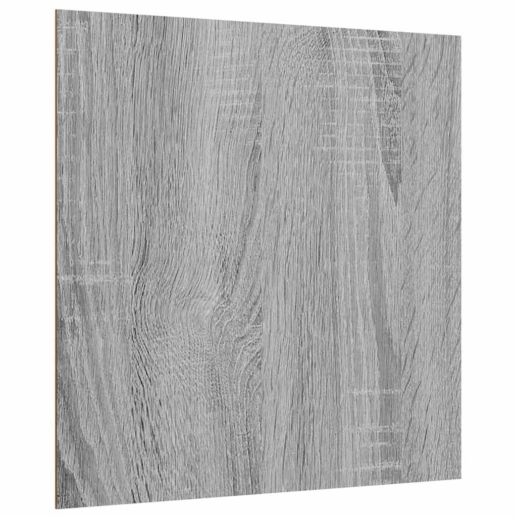 Pannelli decorativi 50 pcs Grigio Sonoma 30 x 30 x 0.27 cm