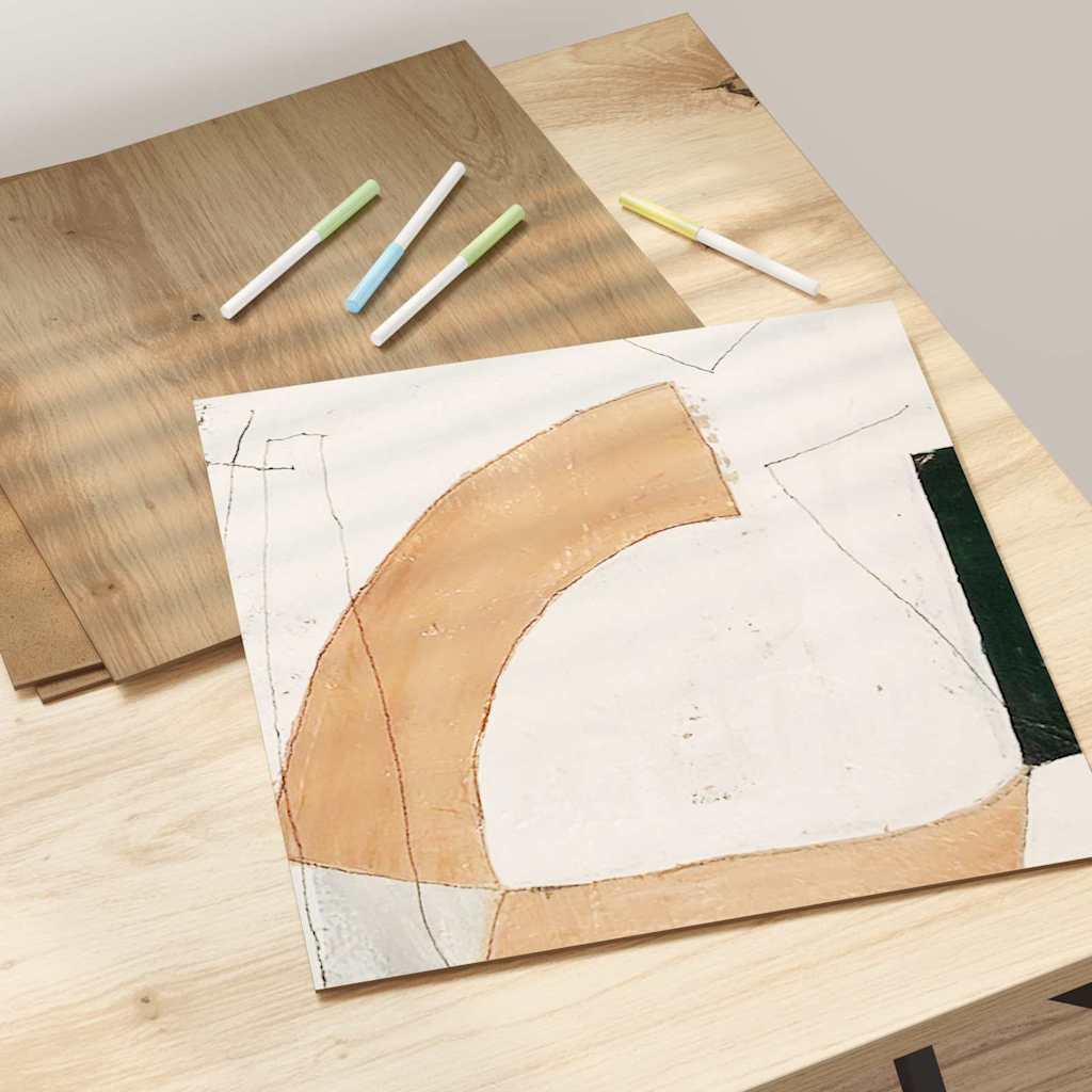 Pannelli decorativi 12 pcs Rovere artigianale 30 x 30 x 0.27 cm