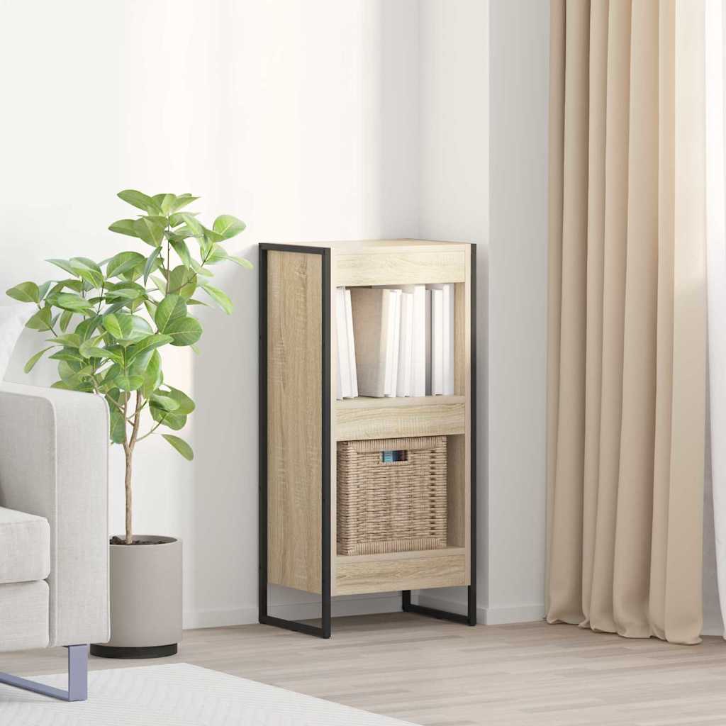 Armadio per Libri Sonoma 80 x 30 x 155 cm Legno multistrato