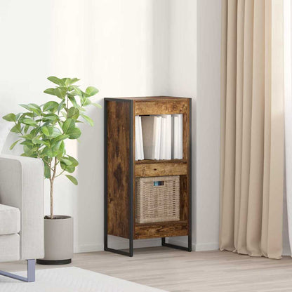 Armadio per Libri Quercia Fumosa 80 x 30 x 155 cm