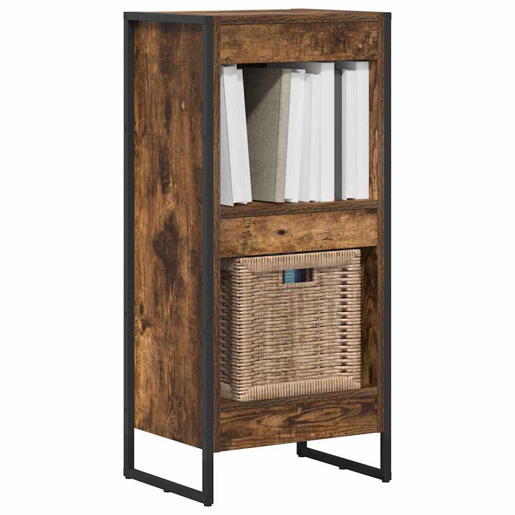 Armadio per Libri Quercia Fumosa 80 x 30 x 155 cm
