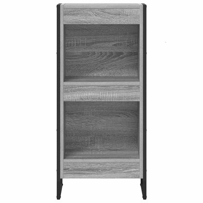 Armadio per Libri Grigio Sonoma 80 x 30 x 155 cm