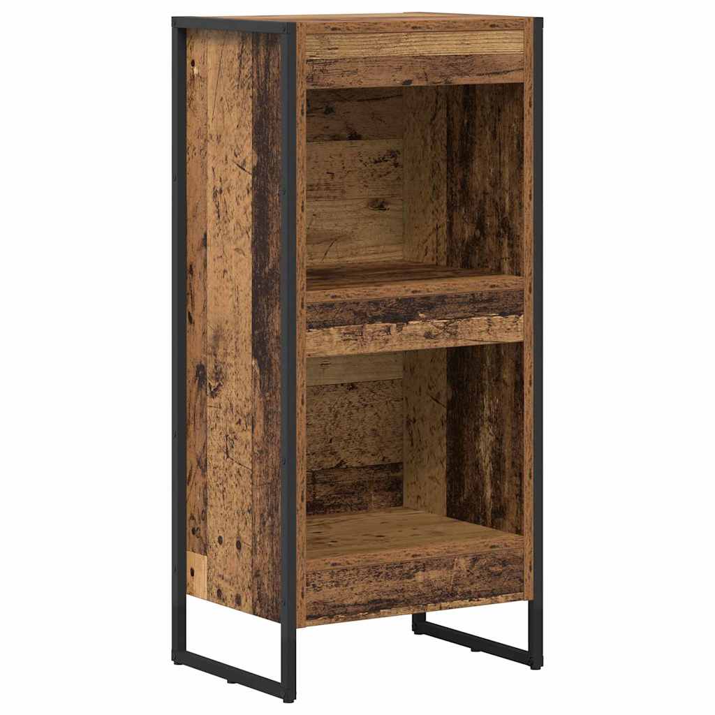 Armadio per Libri Legno vecchio 80 x 30 x 155 cm