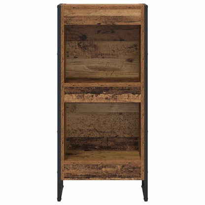 Armadio per Libri Legno vecchio 80 x 30 x 155 cm