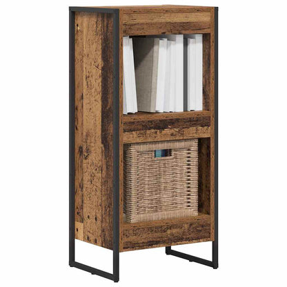 Armadio per Libri Legno vecchio 80 x 30 x 155 cm