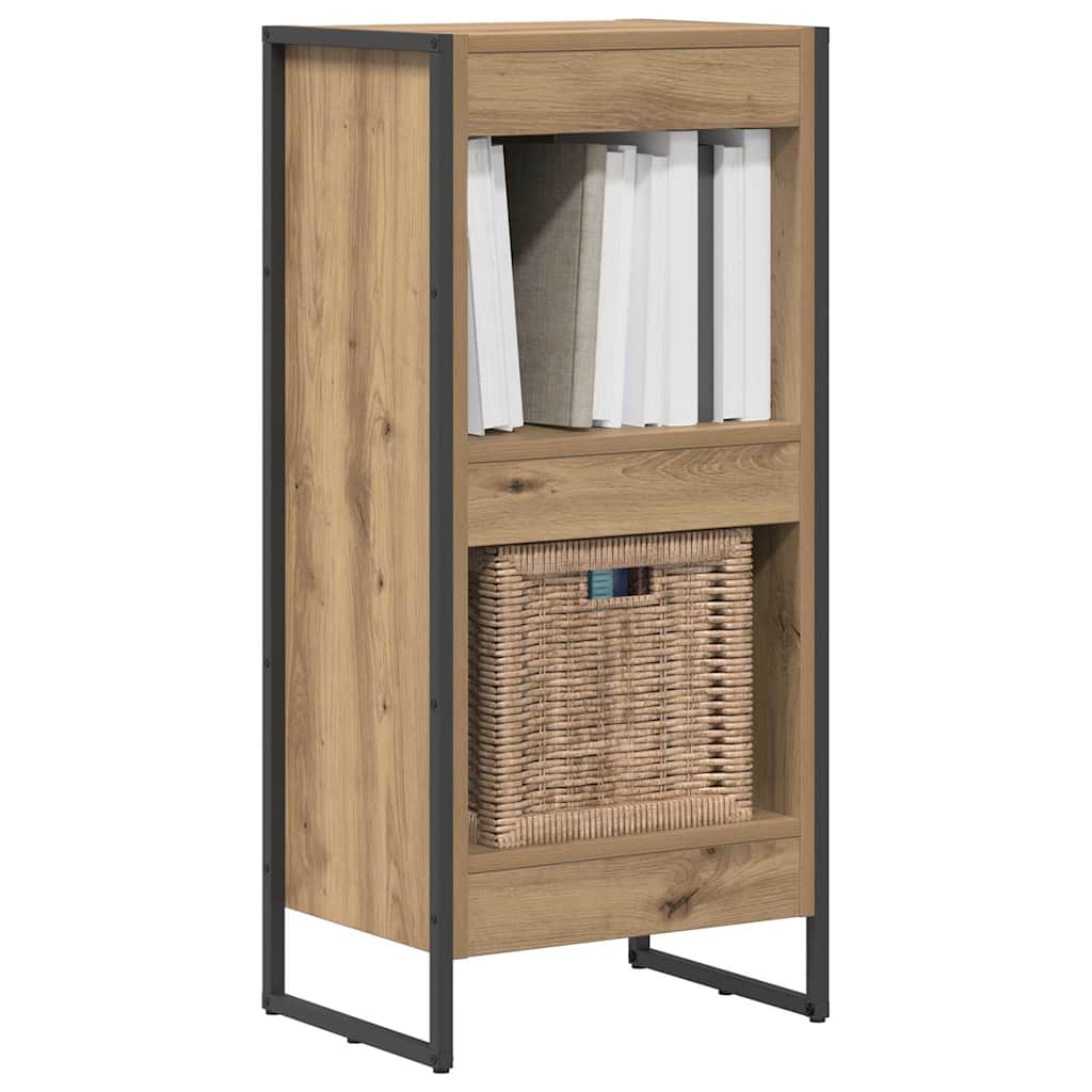 Armadio per Libri Rovere Artigianale 80 x 30 x 155 cm