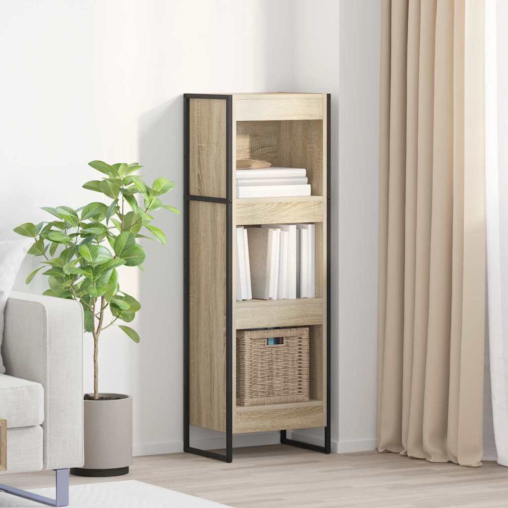 Armadio per Libri Sonoma 80 x 30 x 155 cm Legno multistrato