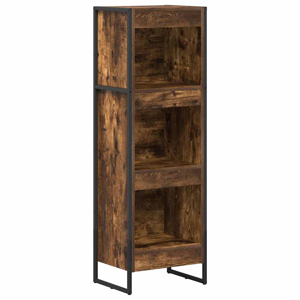 Armadio per Libri Quercia Fumosa 80 x 30 x 155 cm