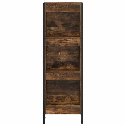 Armadio per Libri Quercia Fumosa 80 x 30 x 155 cm