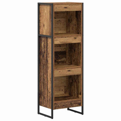 Armadio per Libri Legno vecchio 80 x 30 x 155 cm