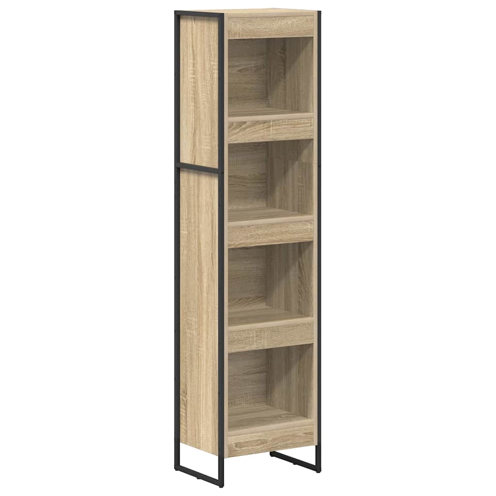 Armadio per Libri Sonoma 80 x 30 x 155 cm Legno multistrato