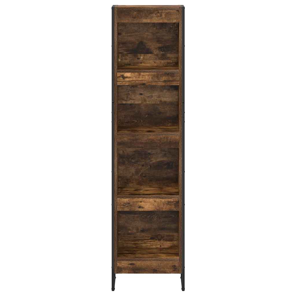 Armadio per Libri Quercia Fumosa 80 x 30 x 155 cm