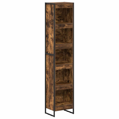 Armadio per Libri Quercia Fumosa 80 x 30 x 155 cm