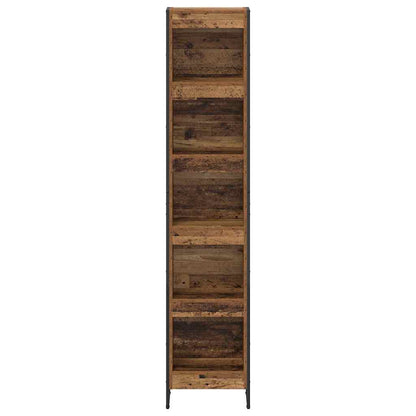 Armadio per Libri Legno vecchio 80 x 30 x 155 cm