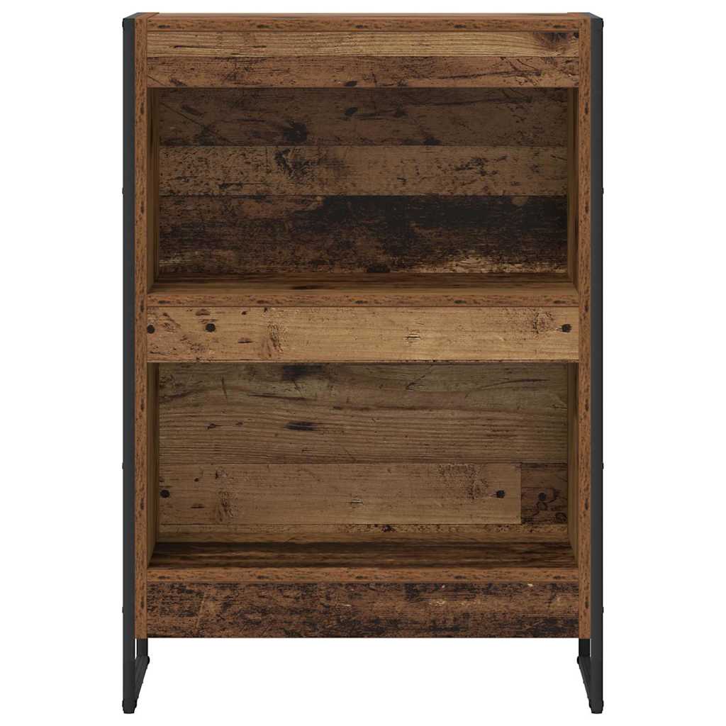 Armadio per Libri Legno vecchio 80 x 30 x 155 cm