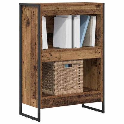 Armadio per Libri Legno vecchio 80 x 30 x 155 cm
