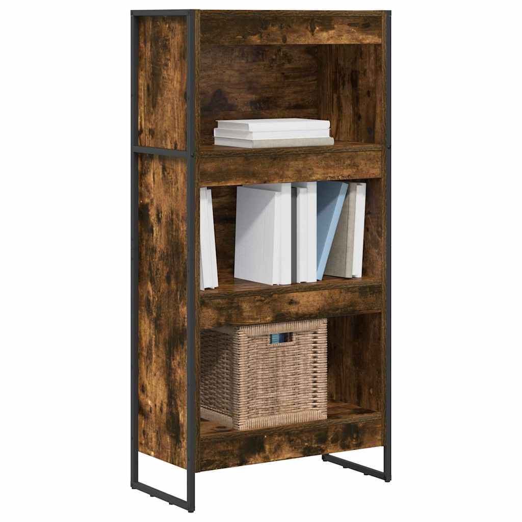 Armadio per Libri Quercia Fumosa 80 x 30 x 155 cm