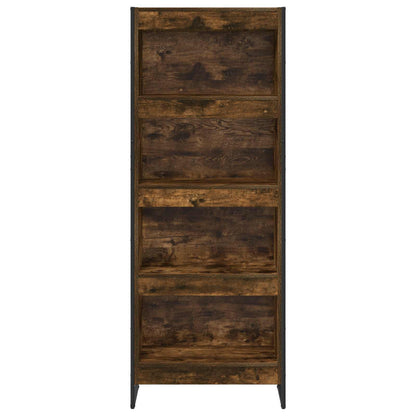 Armadio per Libri Quercia Fumosa 80 x 30 x 155 cm