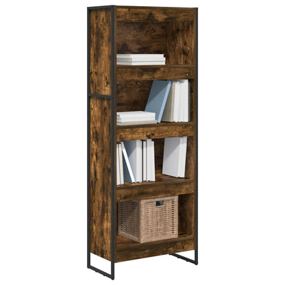 Armadio per Libri Quercia Fumosa 80 x 30 x 155 cm