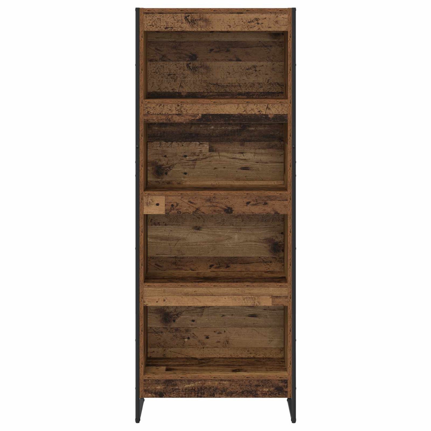 Armadio per Libri Legno vecchio 80 x 30 x 155 cm