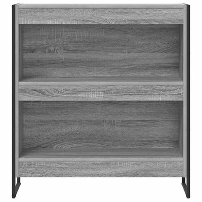 Armadio per Libri Grigio Sonoma 80 x 30 x 155 cm