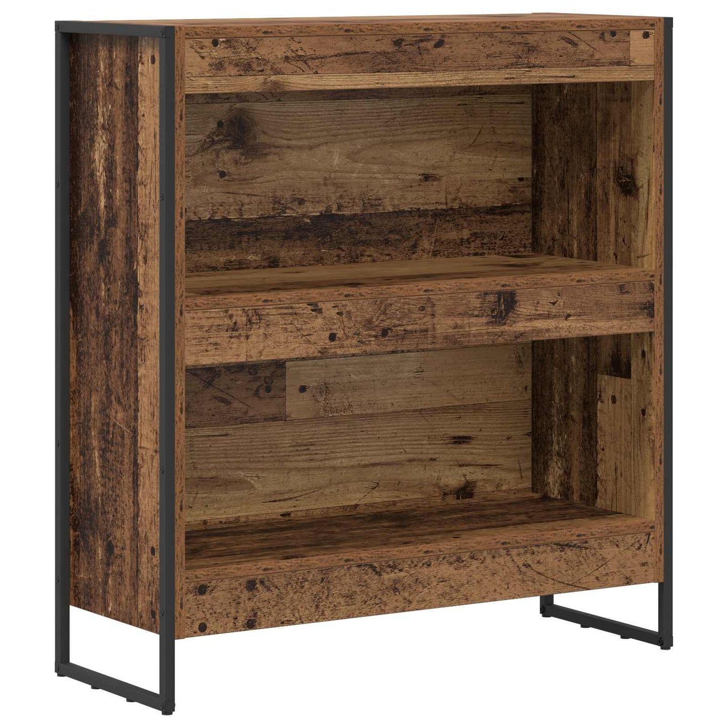 Armadio per Libri Legno vecchio 80 x 30 x 155 cm