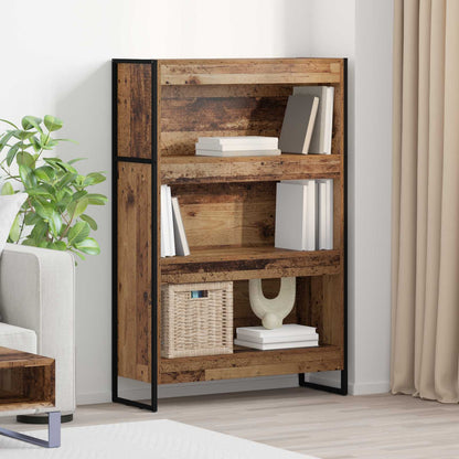 Armadio per Libri Legno vecchio 80 x 30 x 155 cm
