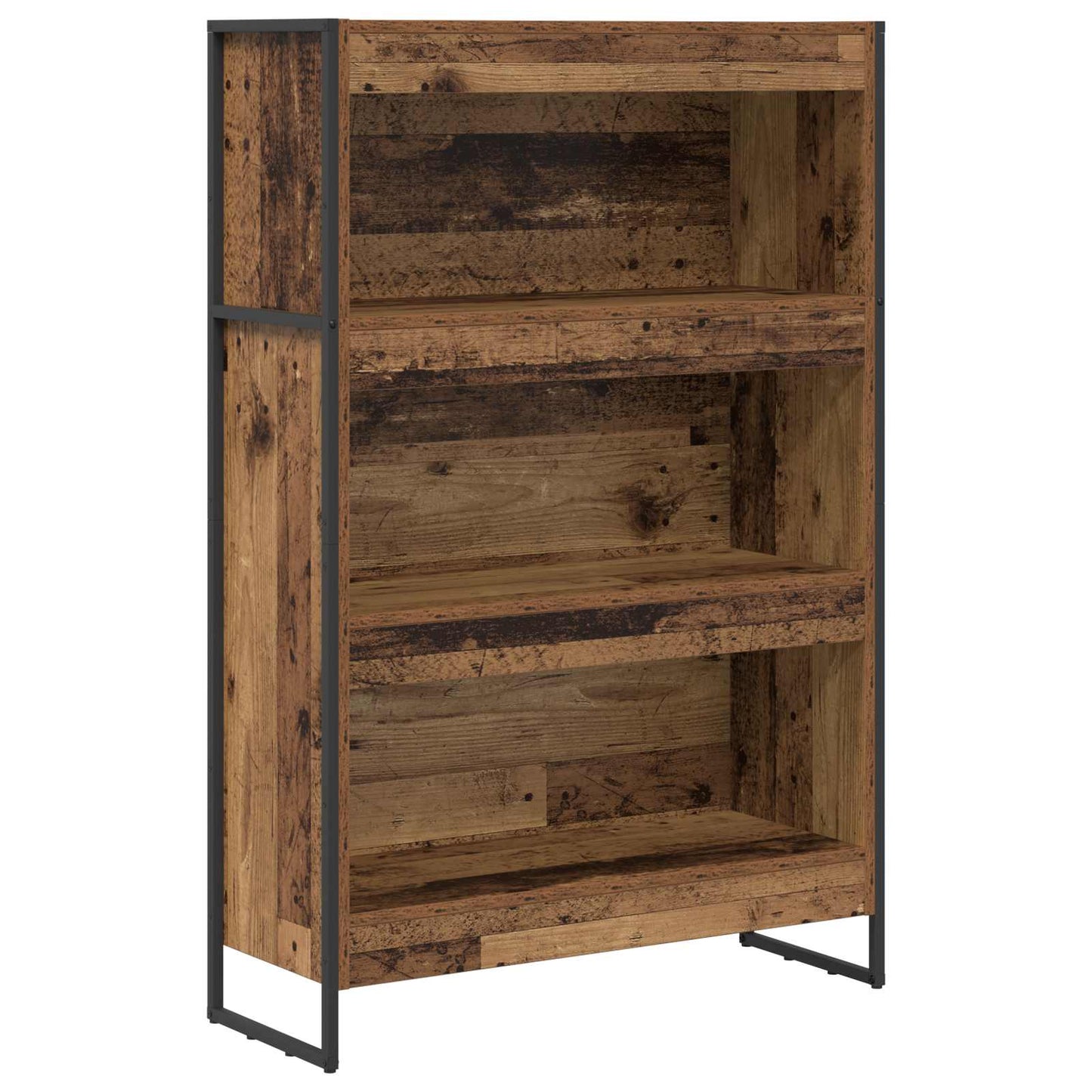 Armadio per Libri Legno vecchio 80 x 30 x 155 cm