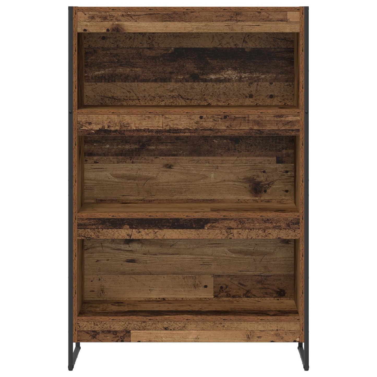 Armadio per Libri Legno vecchio 80 x 30 x 155 cm