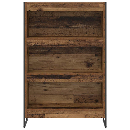 Armadio per Libri Legno vecchio 80 x 30 x 155 cm