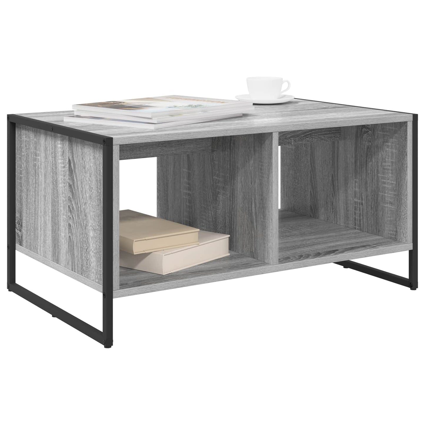 Tavolino da salotto Grigio Sonoma 80 x 50 x 40 cm