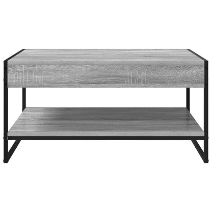 Tavolino da salotto Grigio Sonoma 80 x 50 x 40 cm