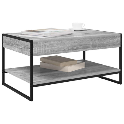 Tavolino da salotto Grigio Sonoma 80 x 50 x 40 cm