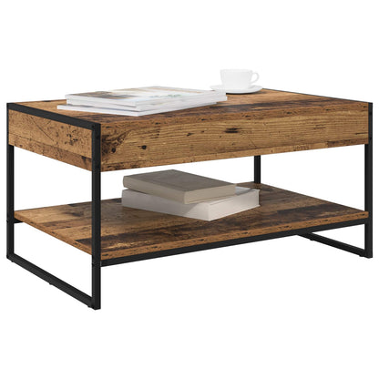 Tavolino da salotto Legno vecchio 80 x 50 x 40 cm