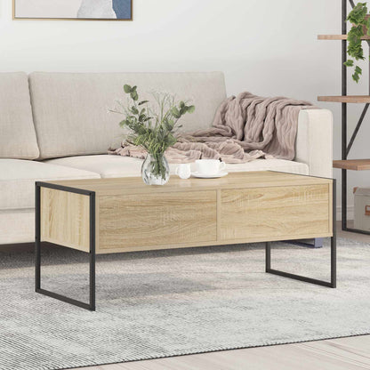 Tavolino da salotto Sonoma 100 x 46 x 40 cm Legno multistrato