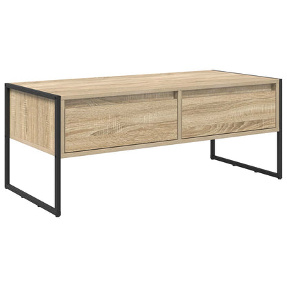 Tavolino da salotto Sonoma 100 x 46 x 40 cm Legno multistrato