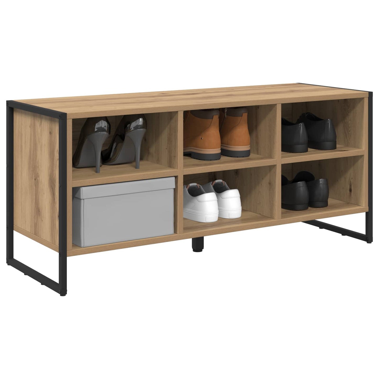 Mobile per scarpe Rovere Artigianale 60 x 35 x 44 cm