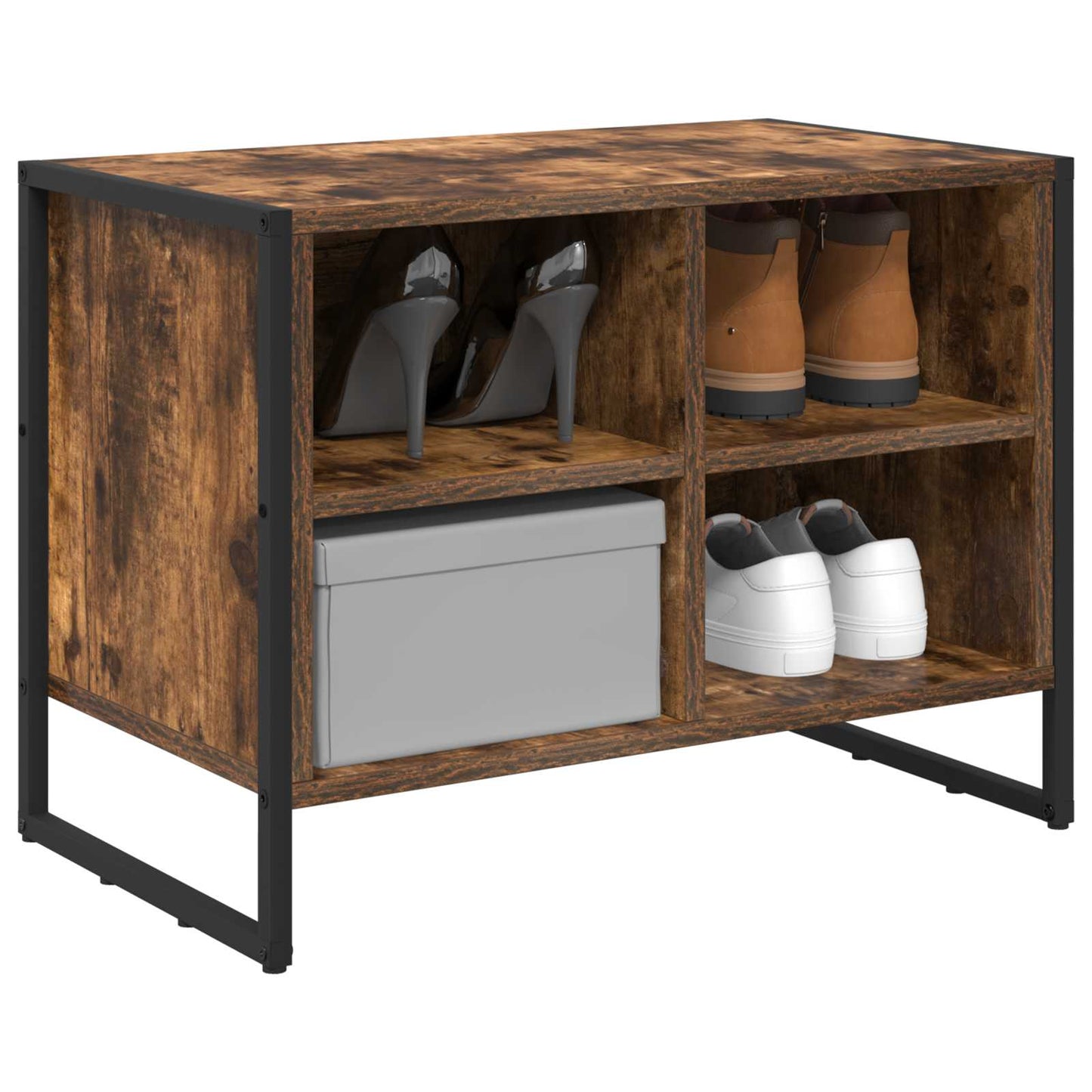 Mobile per scarpe Quercia Fumosa 60 x 35 x 44 cm