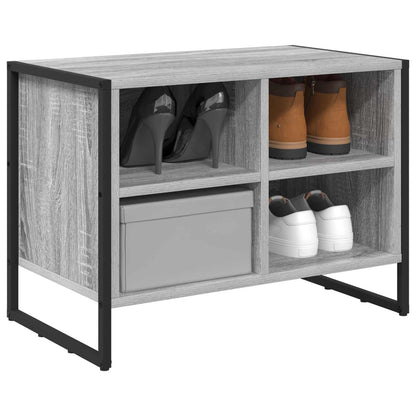 Mobile per scarpe Grigio Sonoma 60 x 35 x 44 cm