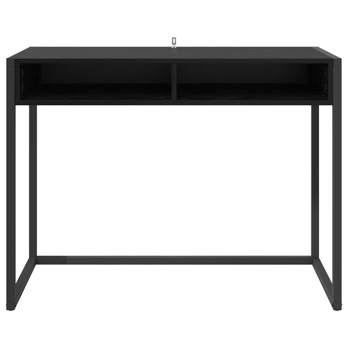 Scrivania Rovere Nero 100 x 50 x 75 cm Legno multistrato